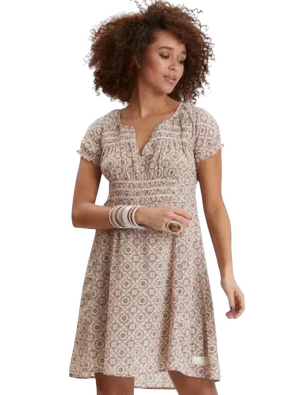 Odd Molly Facile Flower Dress | 3 (LARGE)